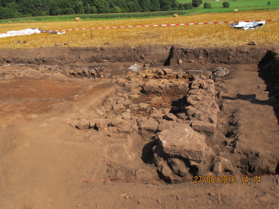 Teilergebnisse der ersten Grabungswoche