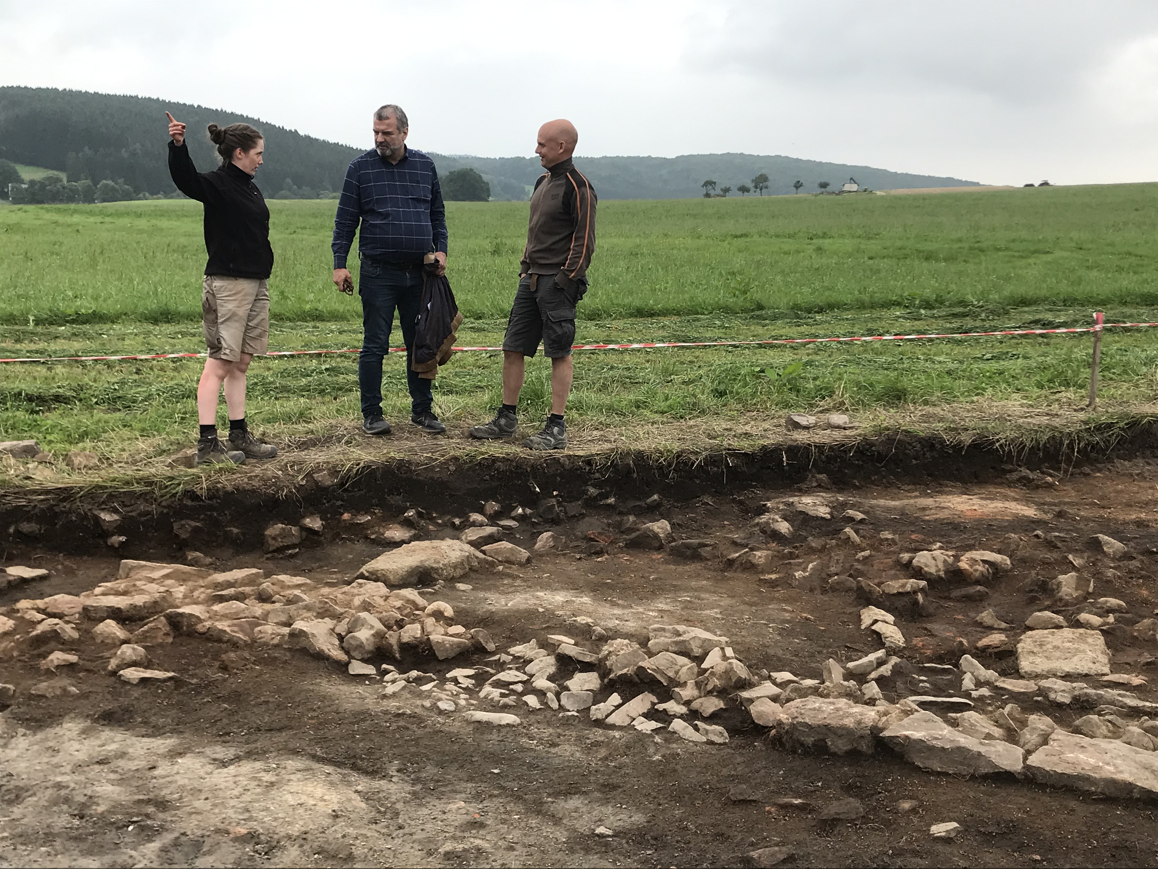 Besuch vom Rheinischen Landesmuseum