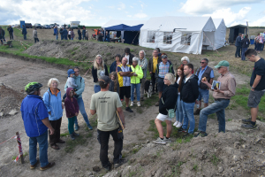 F&uuml;hrungen durch die Arch&auml;ologen am Tag der offenen T&uuml;r