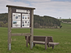 Schautafel am Grabungsgel&auml;nde