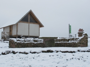 Winterliche Gr&uuml;&szlig;e vom Infopunkt &bdquo;Auf Bremscheid&rdquo;