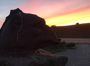 Der Greifenkopf mit Abendstimmung