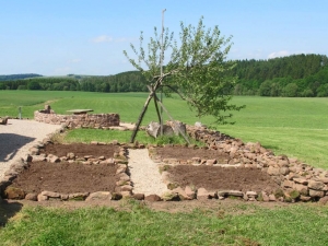 Ein Blick auf den zuk&uuml;nftigen Kr&auml;utergarten